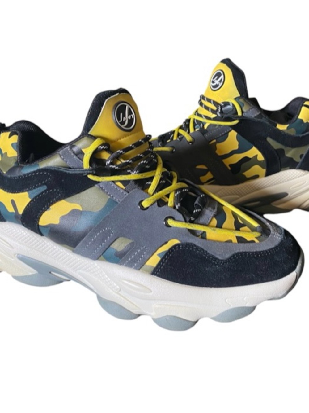 Javi Predator Camo Chunky Low Top Sneakers Mens Size 10